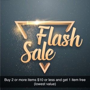 FLASH SALE FOR THE NEXT 48 HOURS!!